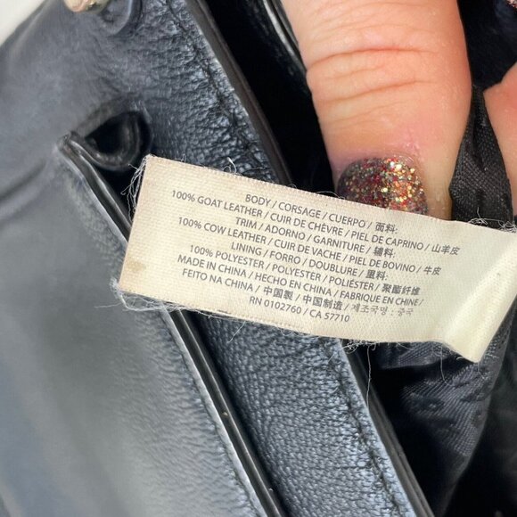 Kate Spade NY Womens Rianne Pratt Street Crossbody Flap Bag Purse Black M Pocket - Picture 10 of 15